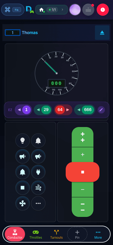 Conductor mode on mobile